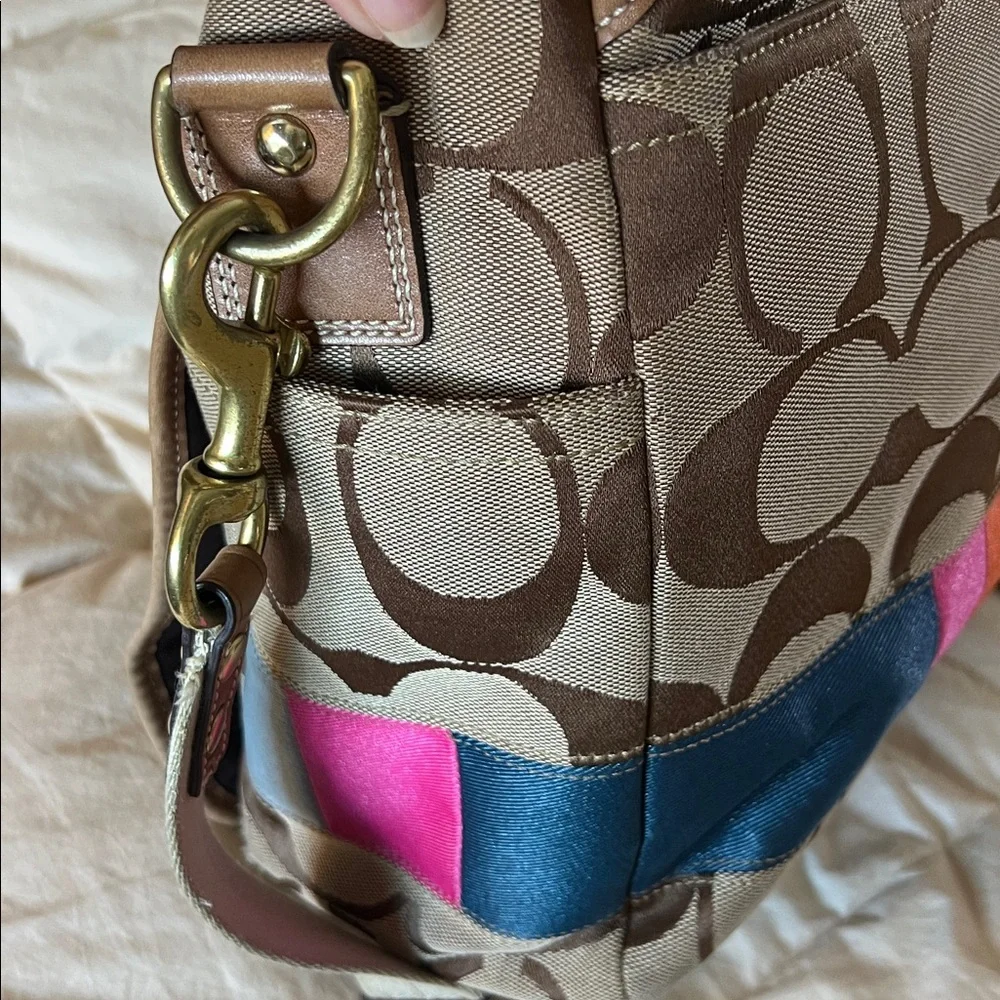 Vintage Coach Legacy Large Laptop Case Bag